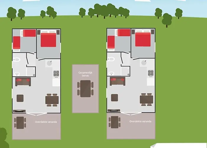 4+4 Pers. Veluwelounge